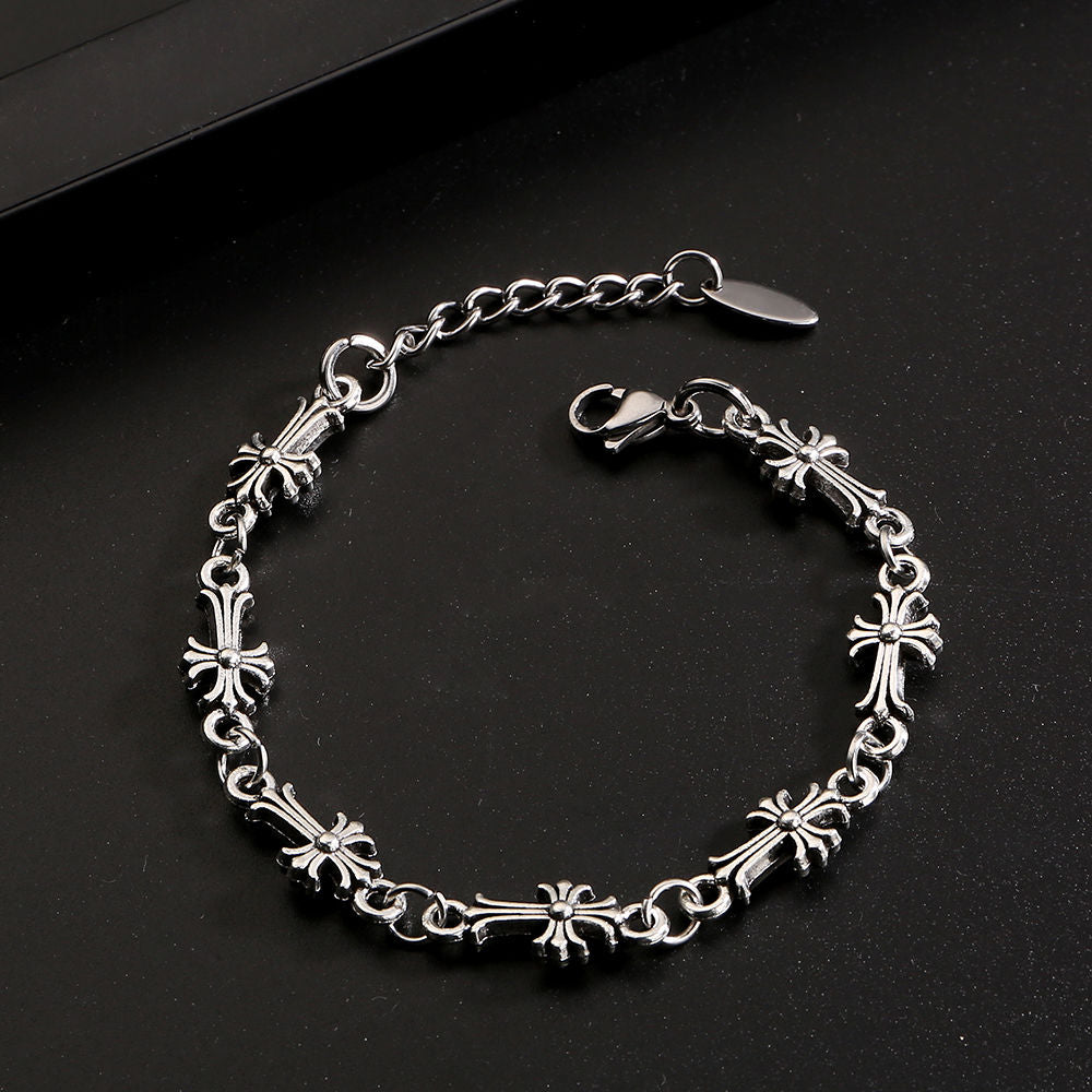 Chrome Hearts double-layer simple bracelet