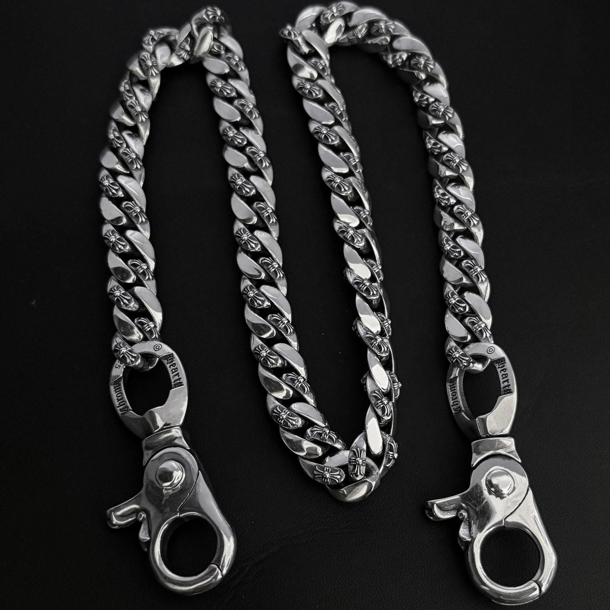 Chrome Hearts 925 Silver Cuban Bold Chain