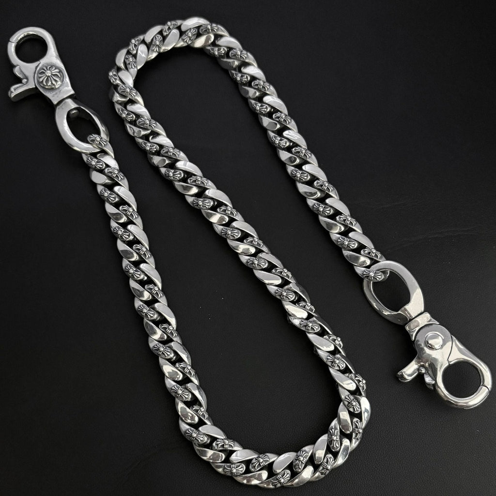 Chrome Hearts cross Cuba bold bag chain