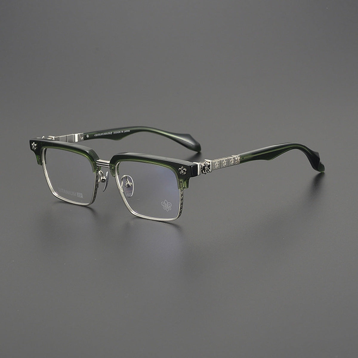 Chrome Hearts Business Browline Eyeglass Frames