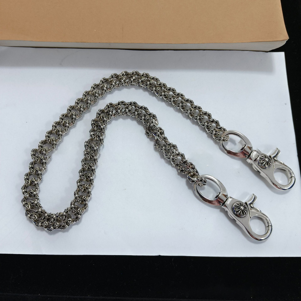 Chrome Hearts 925 Silver Cuban Bold Chain