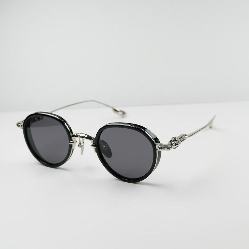 Chrome Hearts Cross-Carved Sunglasses