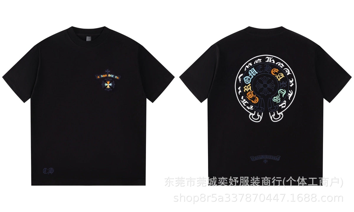 Chrome Hearts Sanskrit Print Short-Sleeve T-Shirt