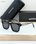 Chrome Hearts AMB Square-Frame Sunglasses