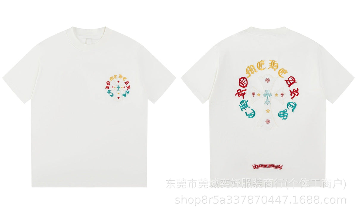 Chrome Hearts Sanskrit Print Short-Sleeve T-Shirt
