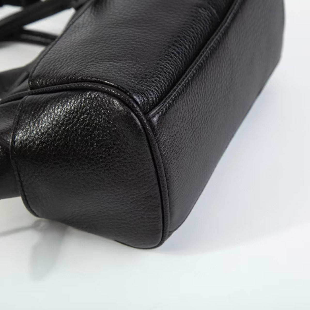Chrome Hearts bowling tote bag, genuine leather.
