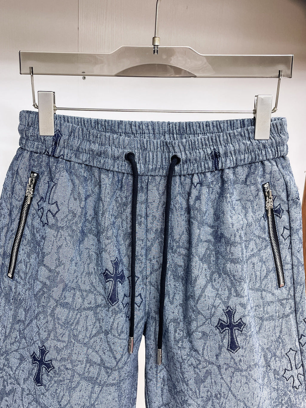 Chrome Hearts horseshoe cross breathable casual shorts