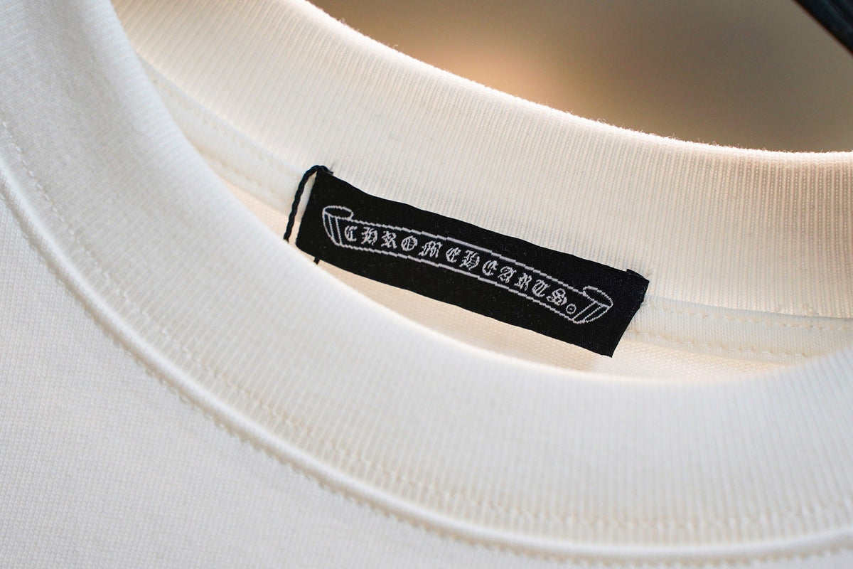 Chrome Hearts Colorful Tree Planting Garden Embroidery T-Shirt