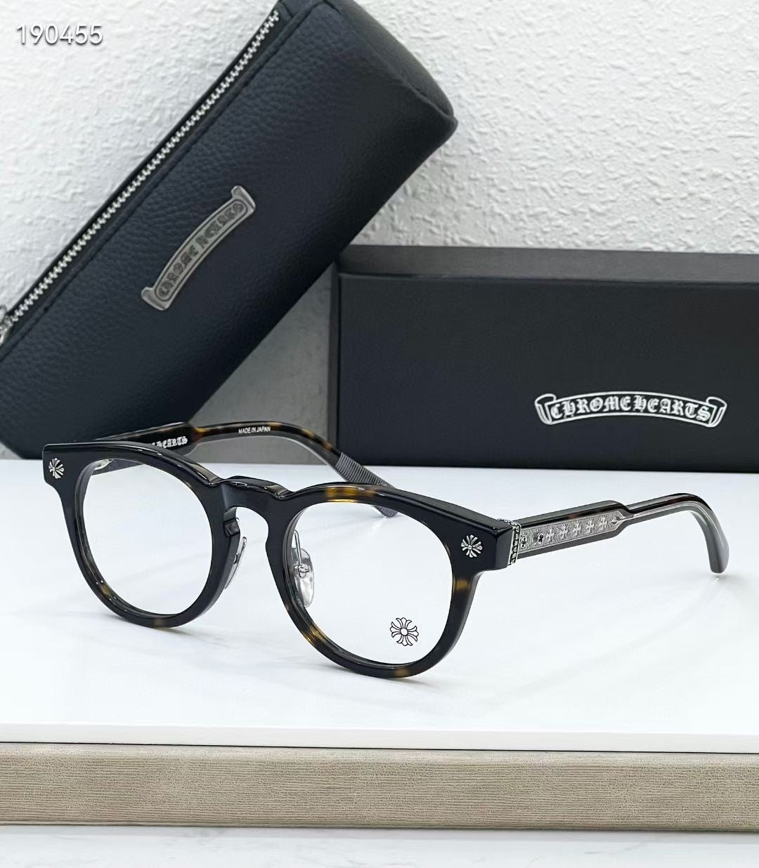 Chrome Hearts myopia acetate thick-rimmed glasses frames