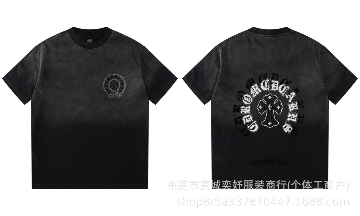 Chrome Hearts Sanskrit Print Short-Sleeve T-Shirt