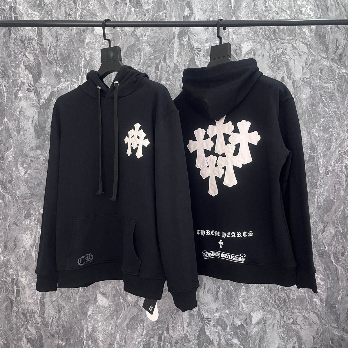 Chrome Hearts Cross Horseshoe Pullover Hoodie