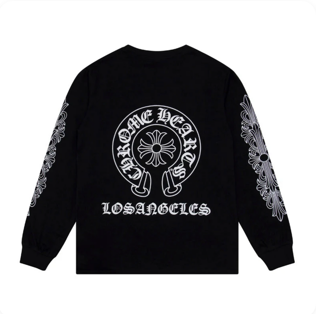 Chrome Hearts Men's Long-Sleeve T-shirt Sweatshirt K8008
