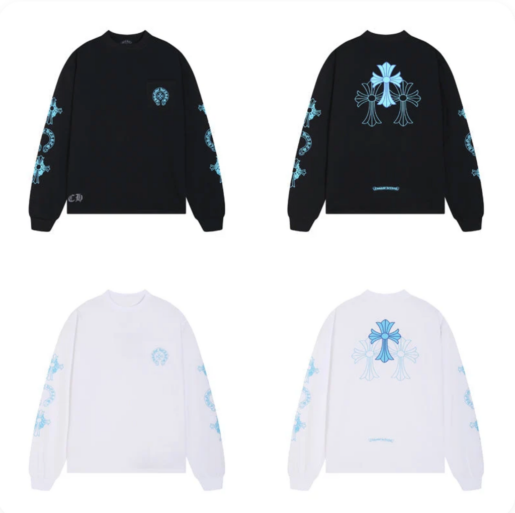 Chrome Hearts Long-Sleeve T-shirt Sweatshirt K8018