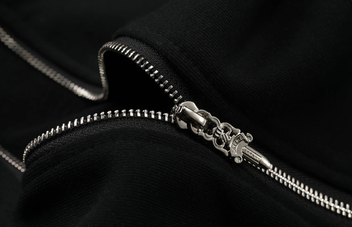 Chrome Hearts New Zip Up Hoodie -TQ72