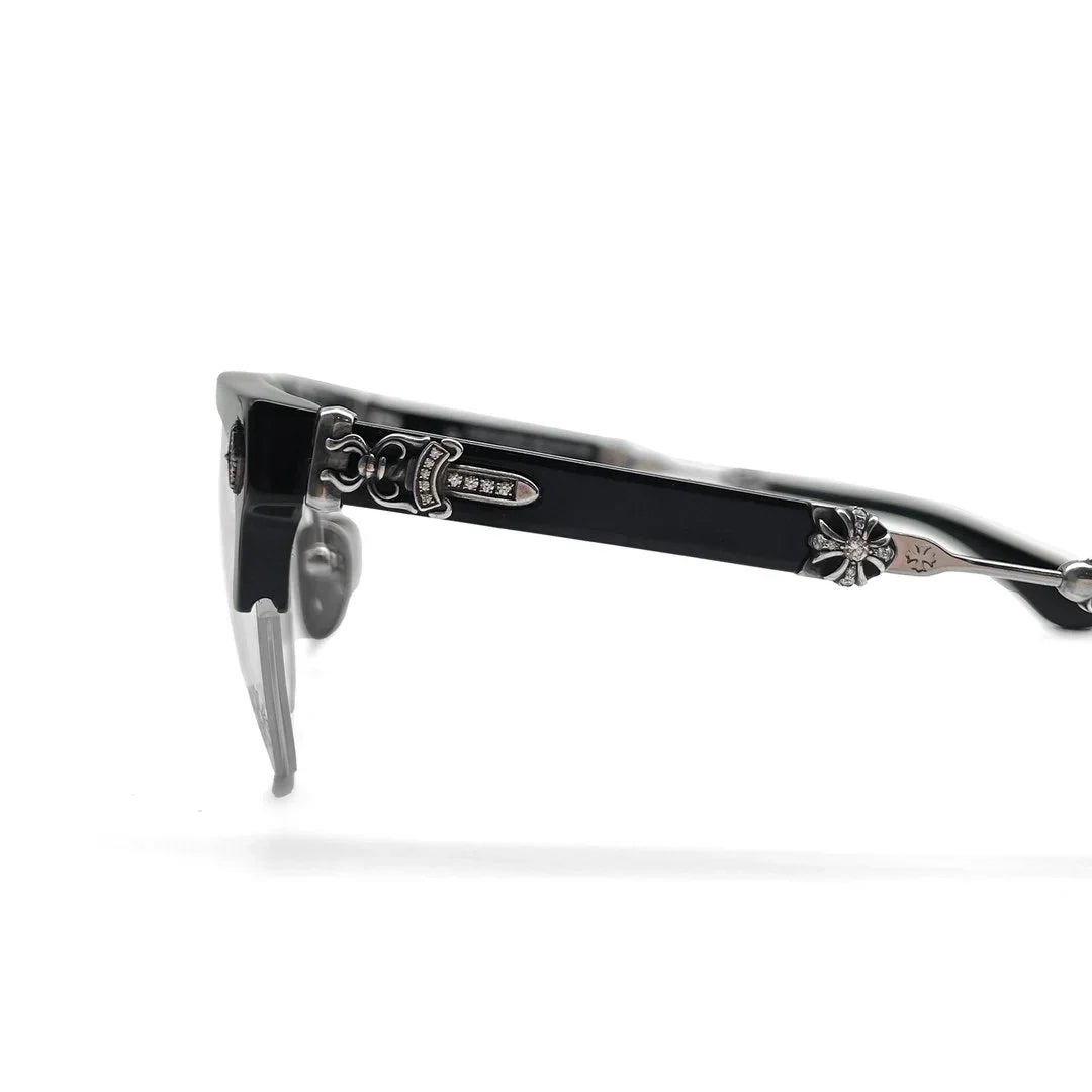 Chrome Hearts Evagilist Diamond BK/SS Glasses