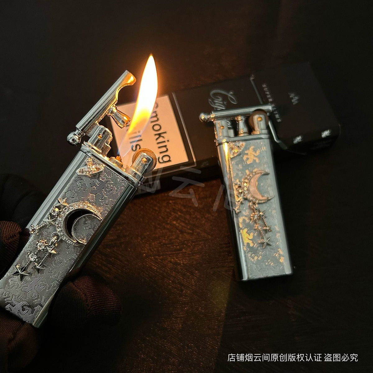 Chrome Hearts 3 Cross Lighter
